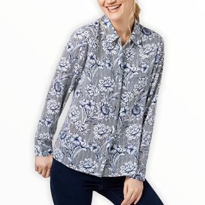 INC International Concepts Pinstripe Shirt